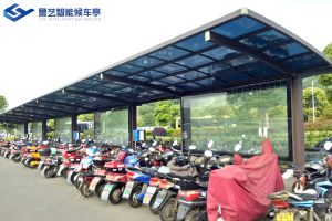 社区电动车充电棚