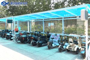 电瓶车自助充电棚