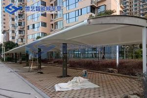 张拉膜汽车棚厂家