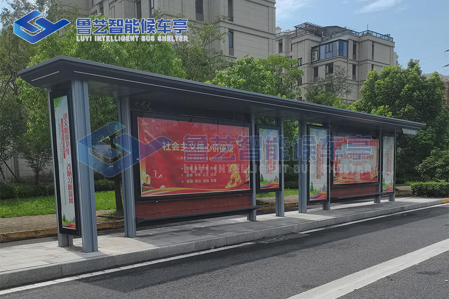 河南候车亭建造